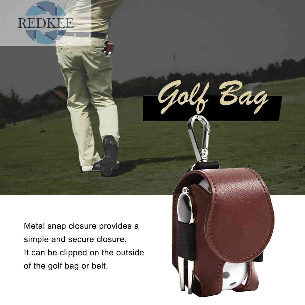 Túi Đeo Hông Bằng Da PU Kèm Khóa Kim Loại Thiết Kế Nhỏ Gọn Tiện Dụng Cho