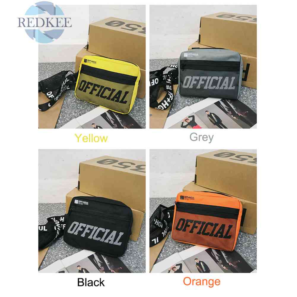 Túi Đeo Chéo Ngực Vải Oxford Nhỏ Gọn Có Thể Điều Chỉnh Thời Trang Cho Nam