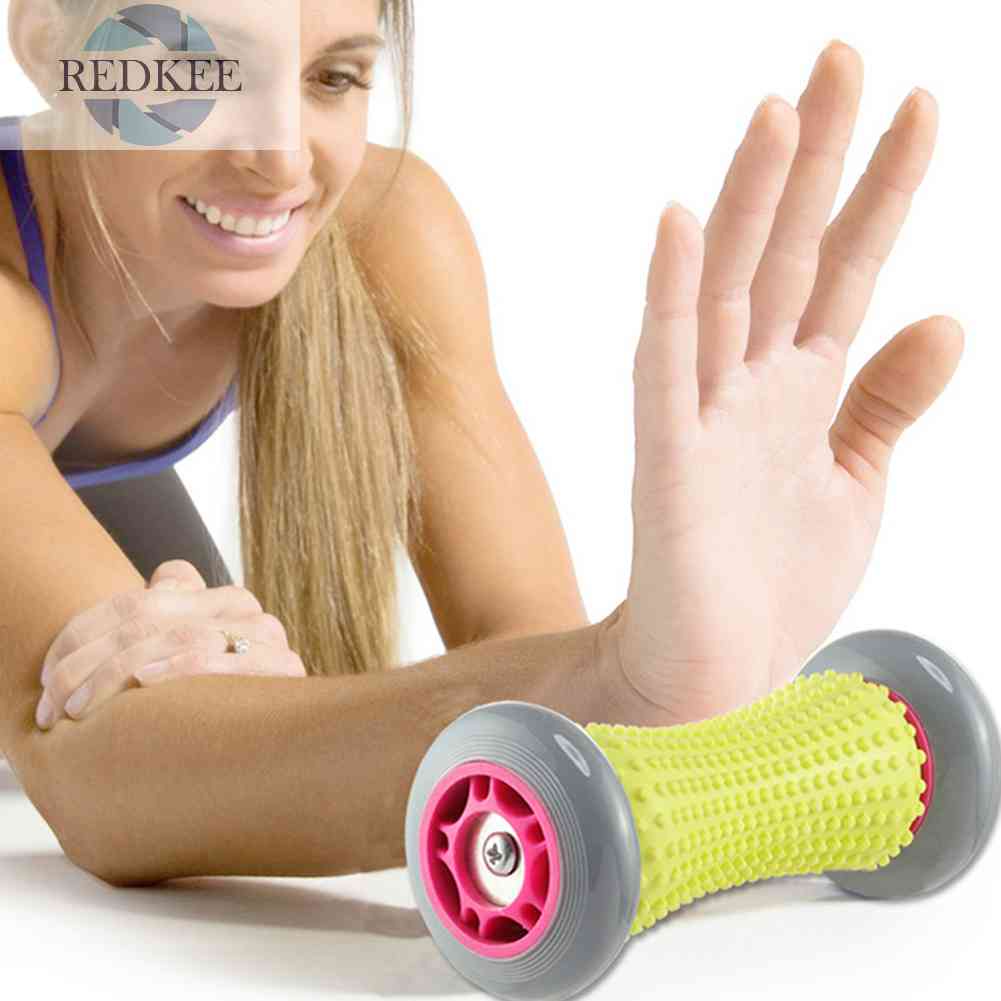 Dụng Cụ Con Lăn Mát Xa Bàn Chân Và Lưng Giúp Giảm Đau Hiệu Quả