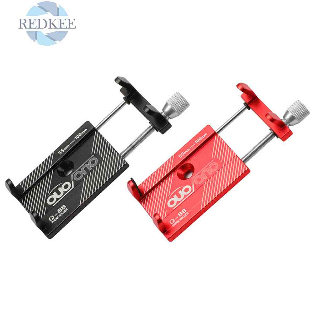 Giá Đỡ Điện Thoại OUO Q-88 Bằng Nhôm Gắn Tay Lái Xe Đạp / Mô Tô