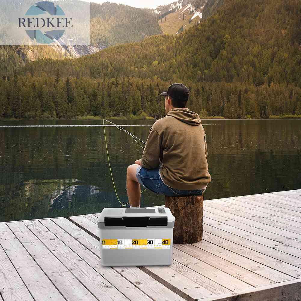 Bộ 2 Thước Đo Lường 65cm Gắn Mồi Câu Cá Chuyên Dụng