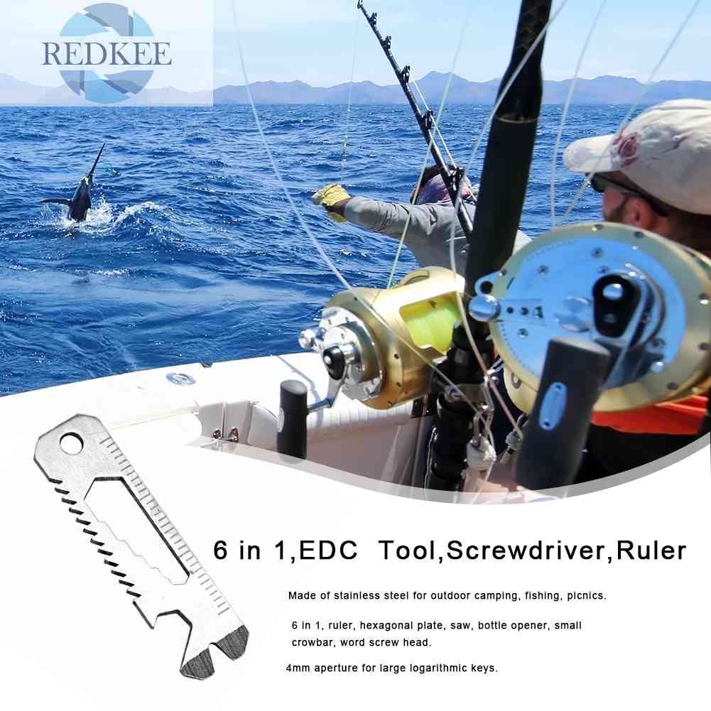 Dụng Cụ Sinh Tồn Bỏ Túi 6 Trong 1