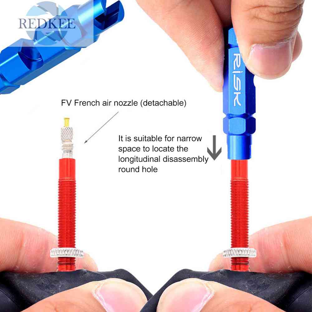 Dụng Cụ Tháo Lắp Lõi Van Xe Đạp Leo Núi Bằng Nhôm