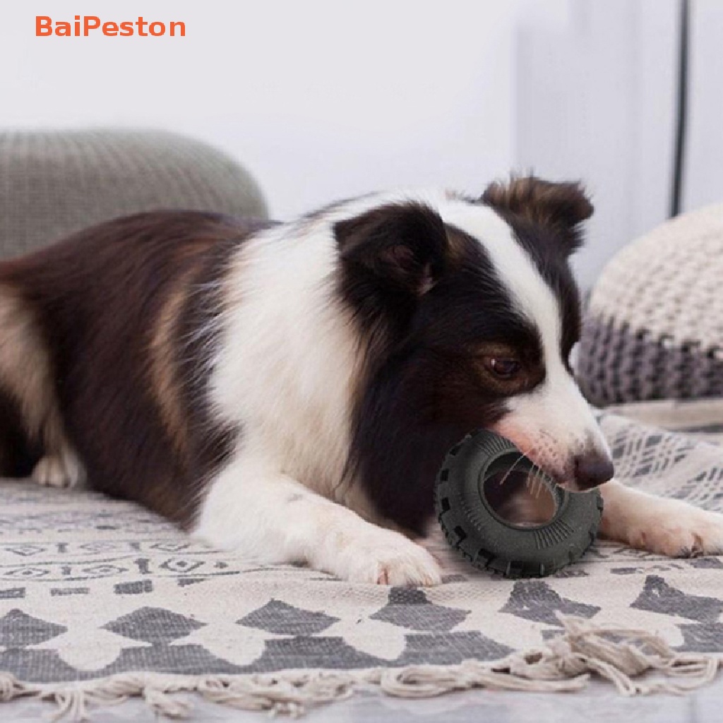 Bánh Xe Đồ Chơi Chống Cắn Làm Sạch Răng Cho Thú Cưng