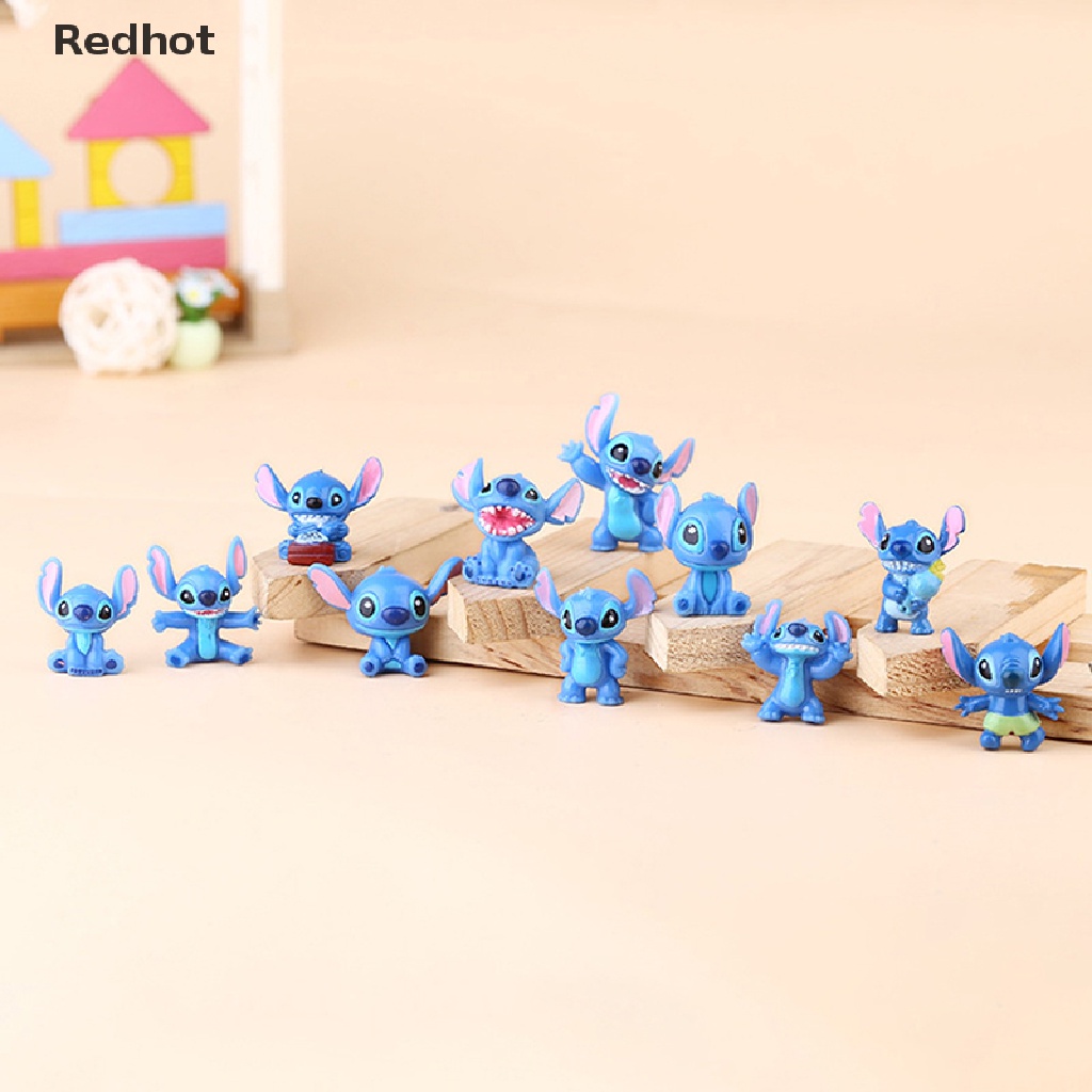 Bộ Sưu Tập Mô Hình Nhân Vật Stitch Disney 12 Món