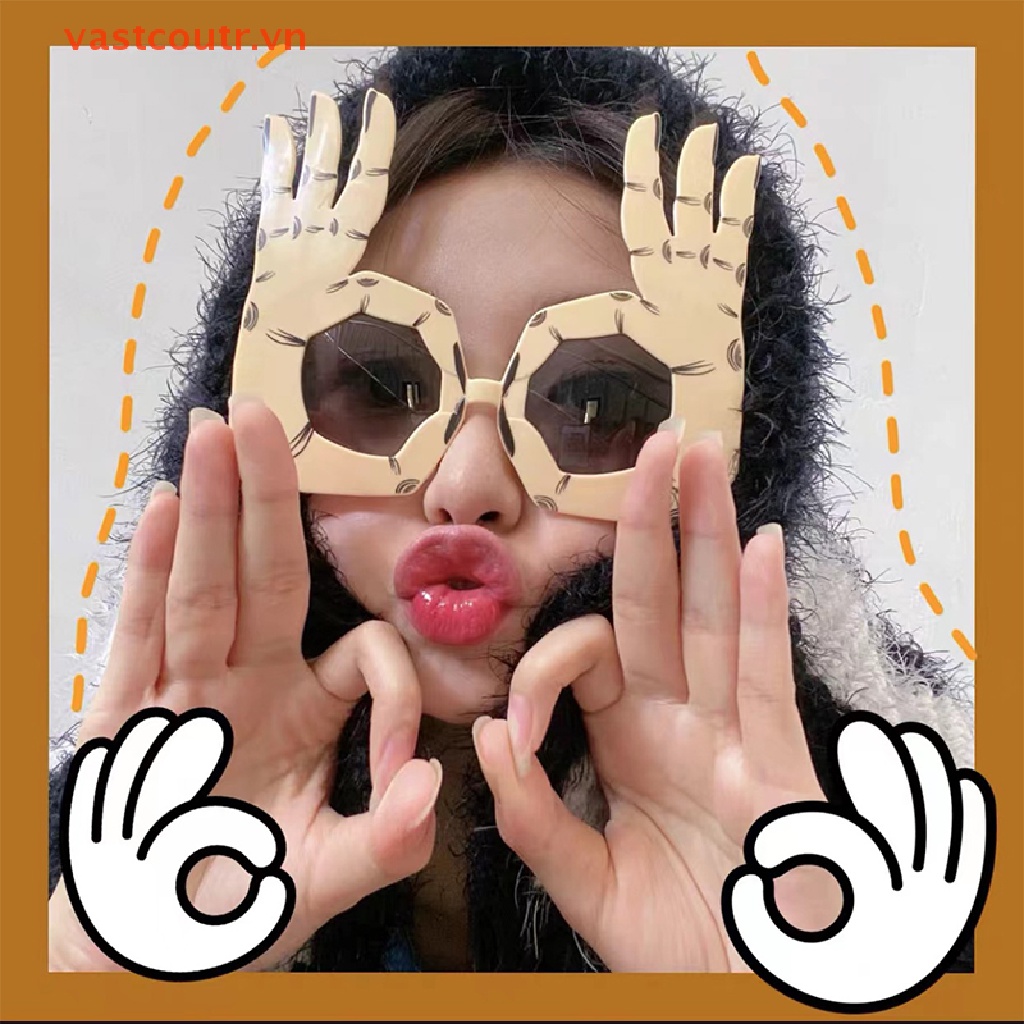 Kính Mát Kiểu Dáng Sáng Tạo Vui Nhộn Dùng Để Chụp Ảnh Selfie