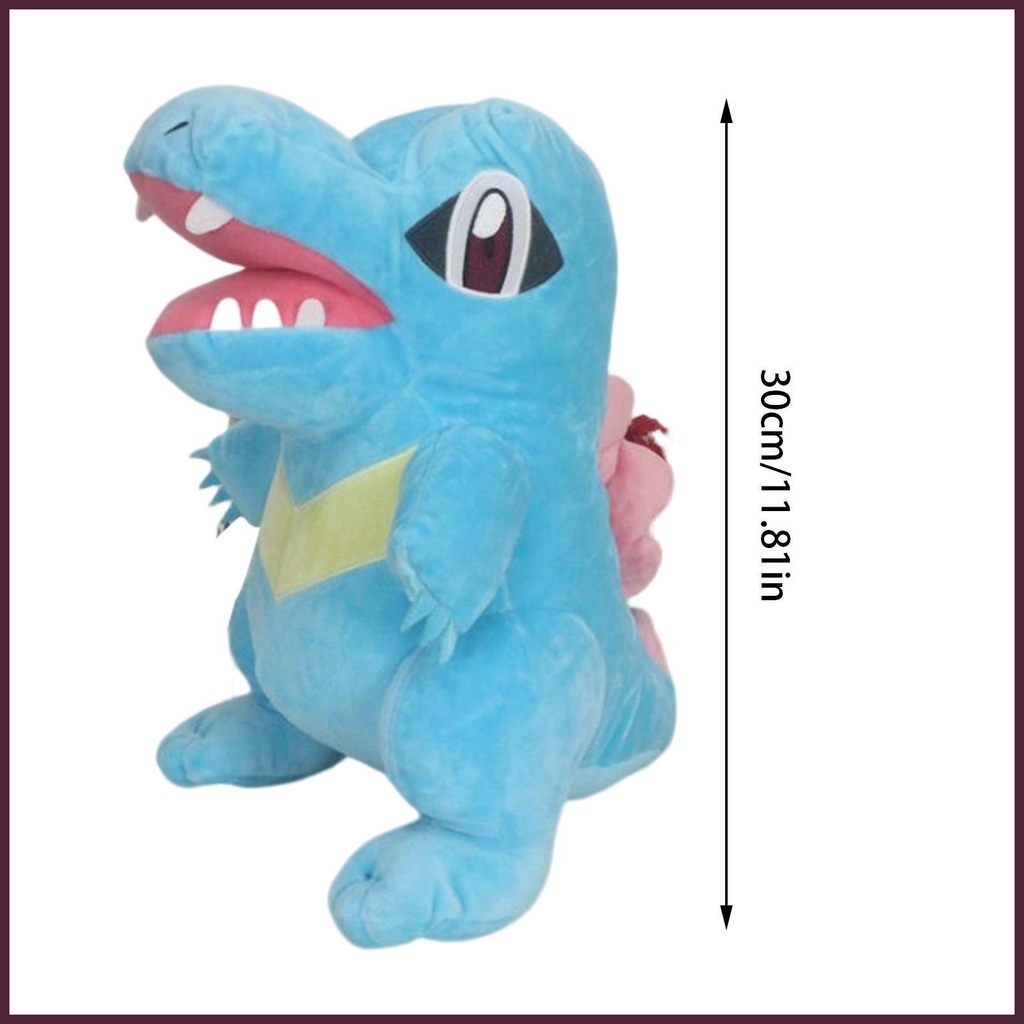 Đồ chơi nhồi bông Hình Cá Sấu Hoạt Hình Cho Bé