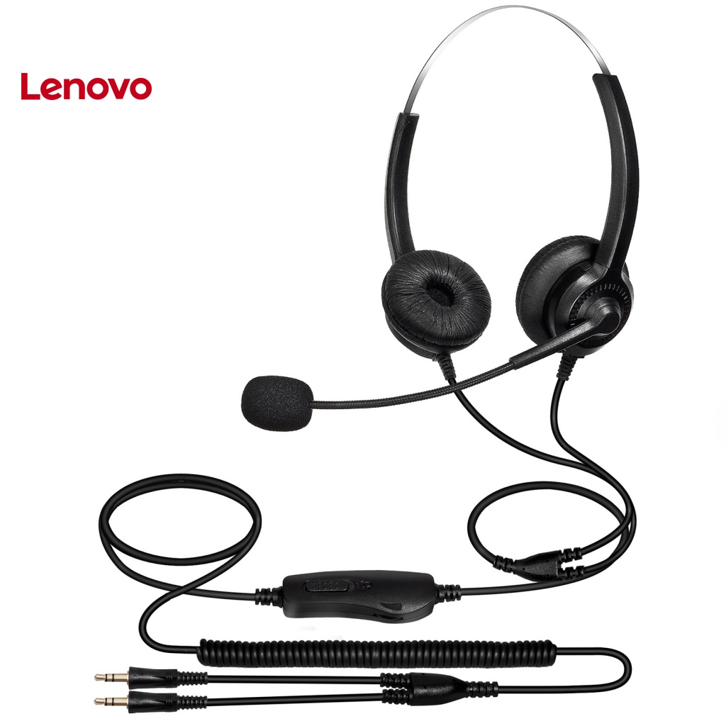 Tai Nghe Điện Thoại Di Động H300D Chống Ồn Thoáng Khí 3.5mm RJ9 Cho Lái Xe Tải Văn Phòng