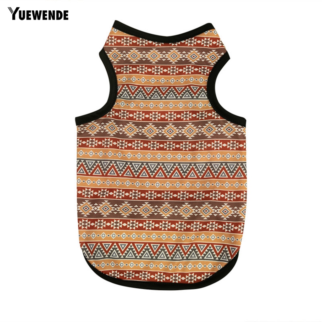 Áo Mùa Hè YE.B Không Tay Dễ Lên Màu Cho Thú Cưng