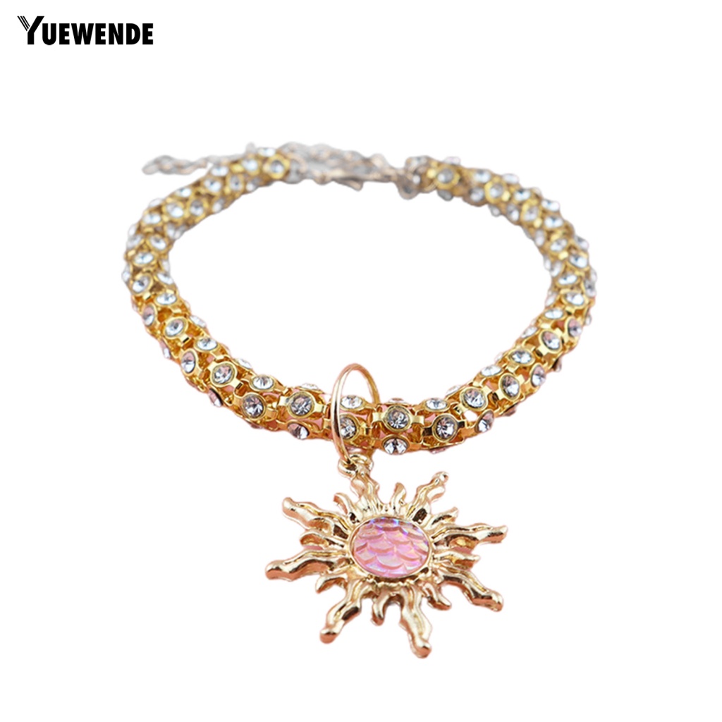 Vòng Cổ Chống Phai Màu Kèm Mặt Dây Chuyền Hình Động Vật Cho Thú Cưng Cỡ Nhỏ / Vừa / Nhỏ