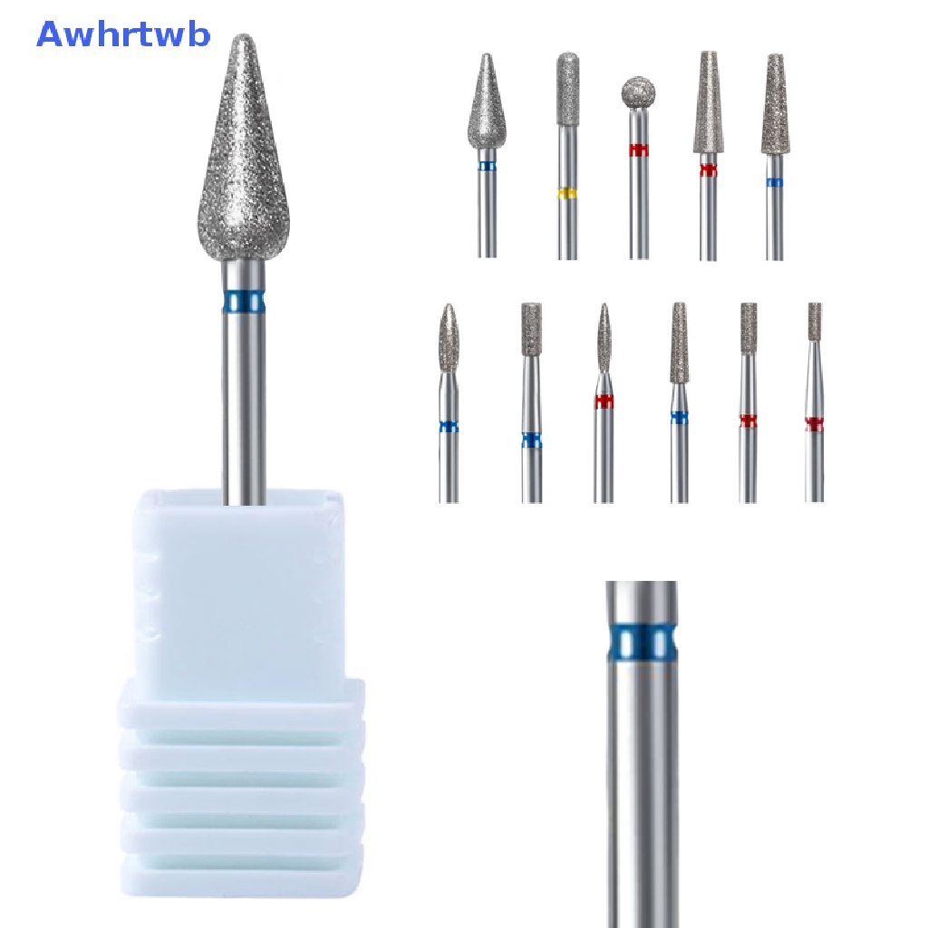 Mũi Khoan Kim Cương Awhrtwb Làm Sạch Da Chết Móng Tay Mới