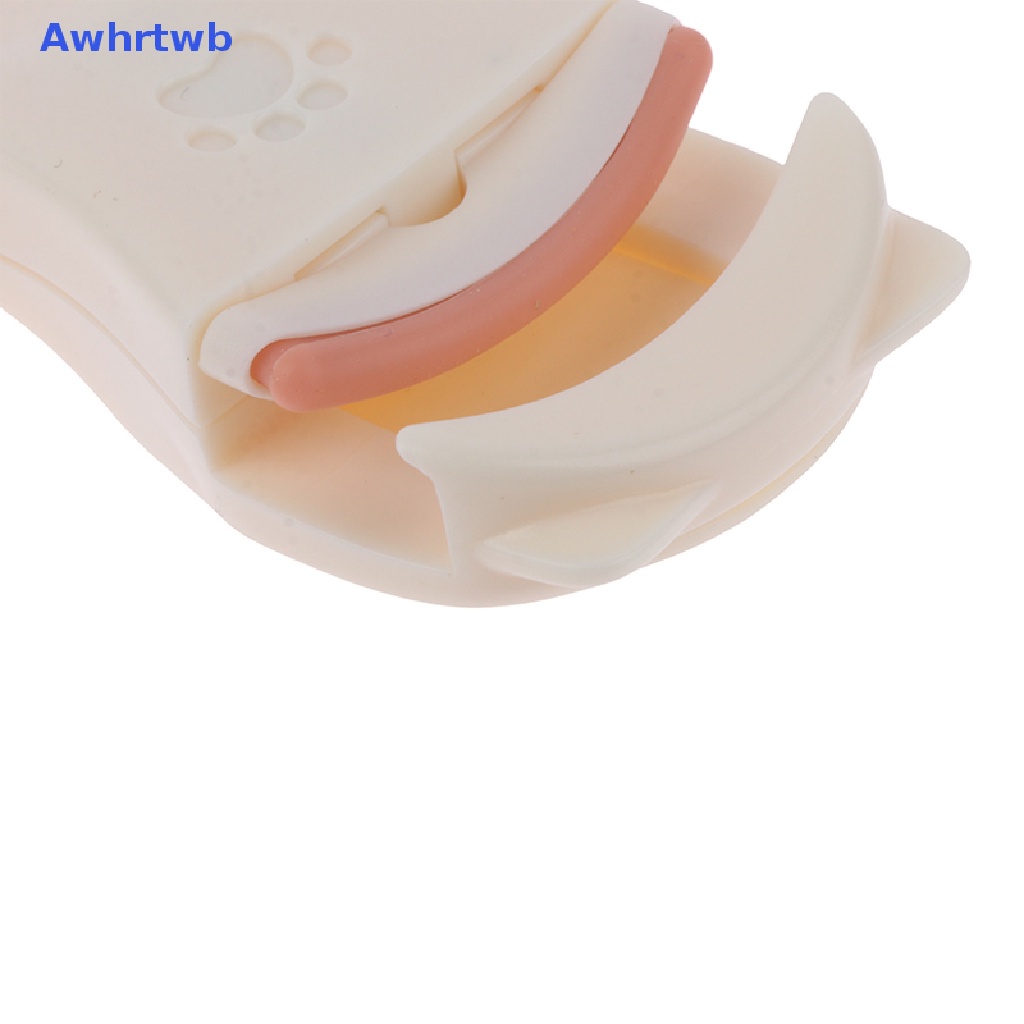 Kẹp Bấm Làm Cong Mi Chuyên Nghiệp Hình Chân Mèo Dễ Thương