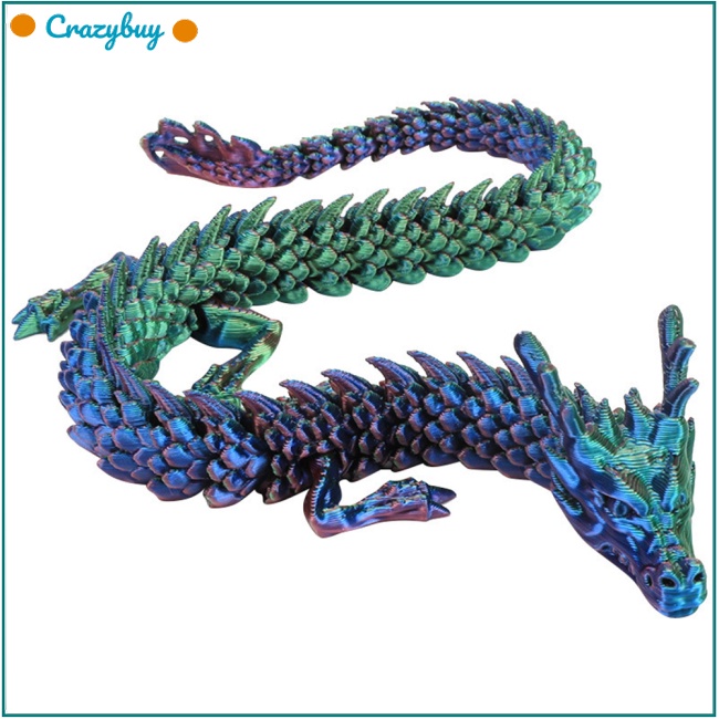 Cr Phụ Kiện Trang Trí Bể Cá Hình Rồng Trung Hoa 3d Không Phai Màu