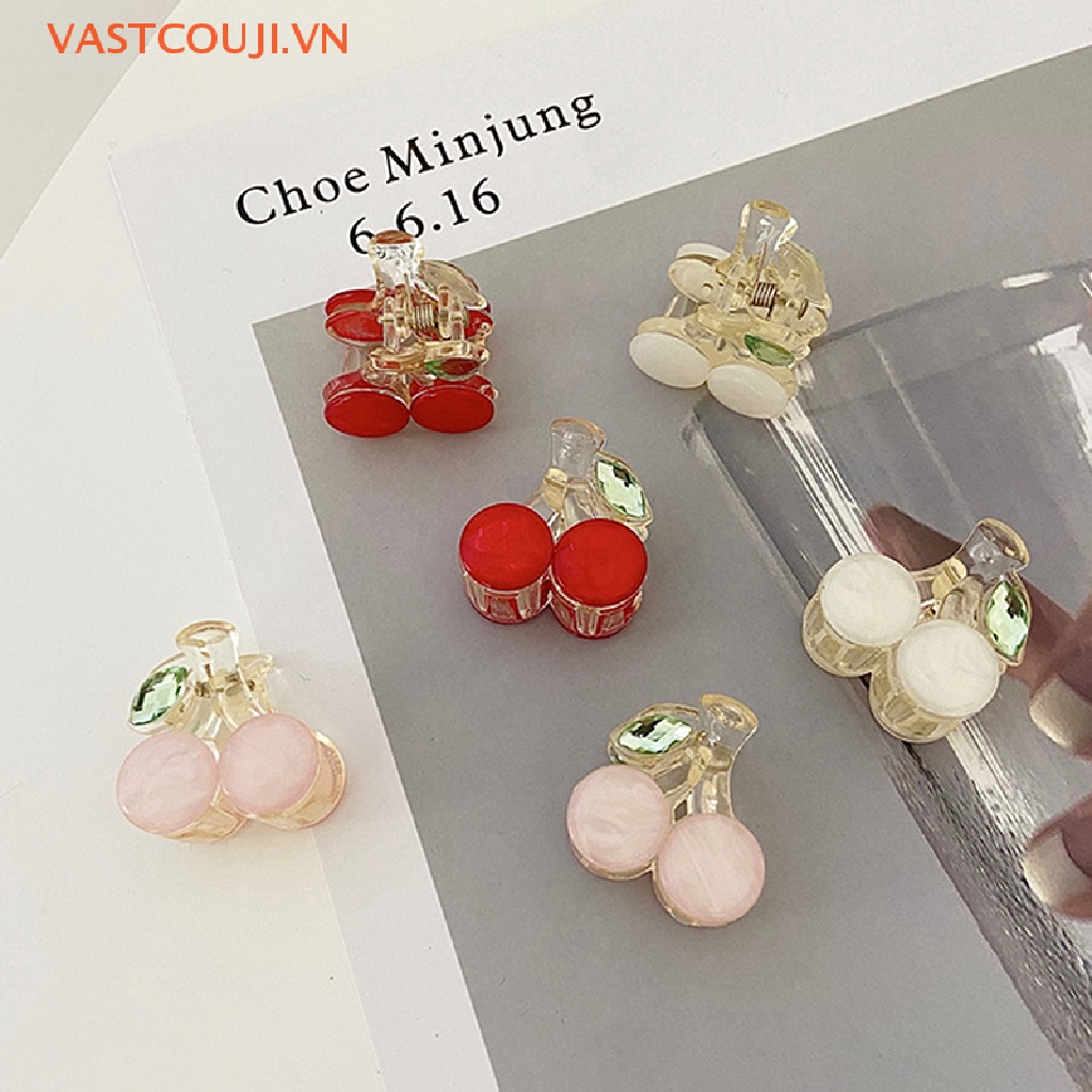 Kẹp Tóc Hình Quả Cherry Dễ Thương Cho Nữ