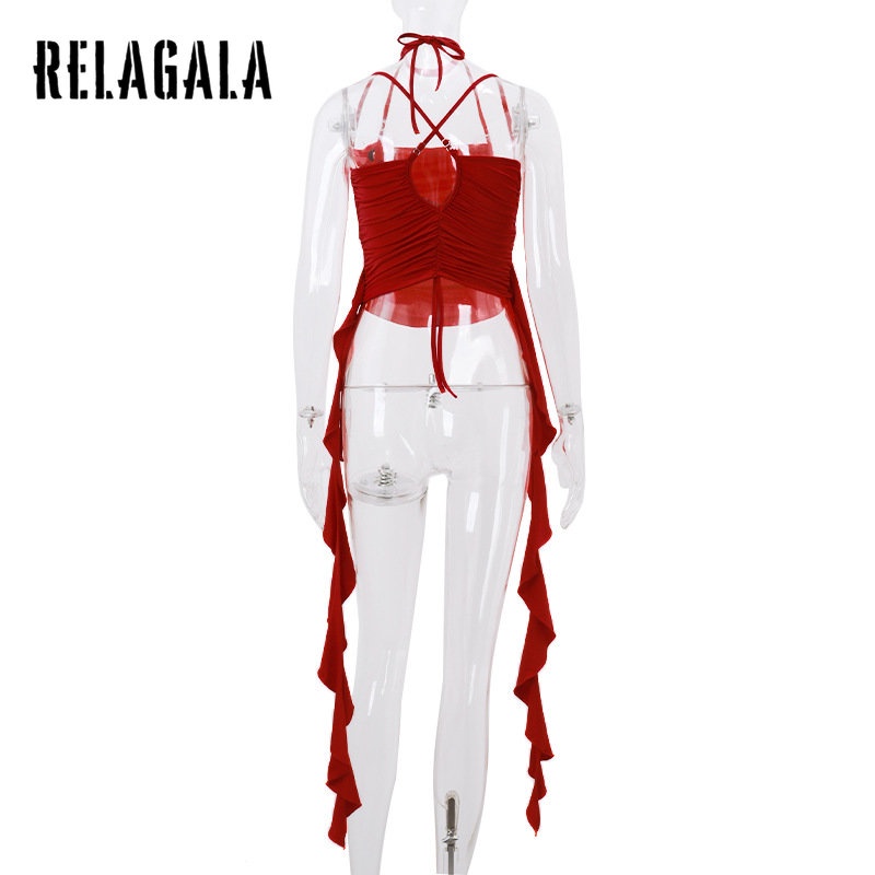 Áo Hai Dây Ôm Dáng Màu Trơn Thời Trang Mới 2023 Cho Nữ