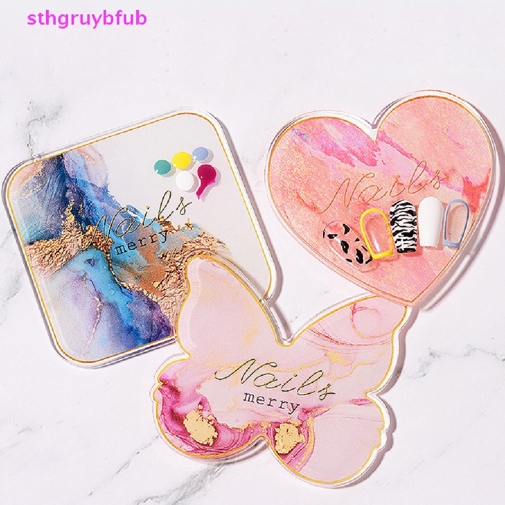Khay Đá Acrylic Trưng Bày Móng Tay Nghệ Thuật