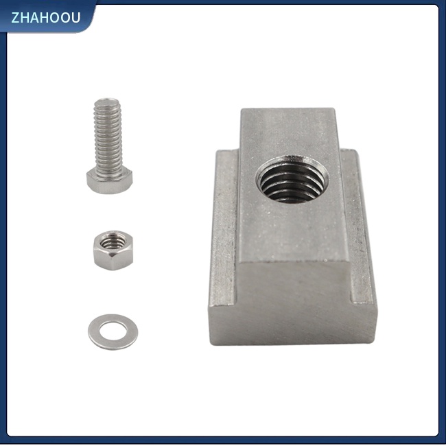 ☃Phụ Kiện Trang Trí Nhà Cửa Kiểu Dáng Dễ Thương Xinh Xắn☃ Đai Ốc Hình Chữ T Bằng Thép Không Gỉ 3 / 8 "- 16"