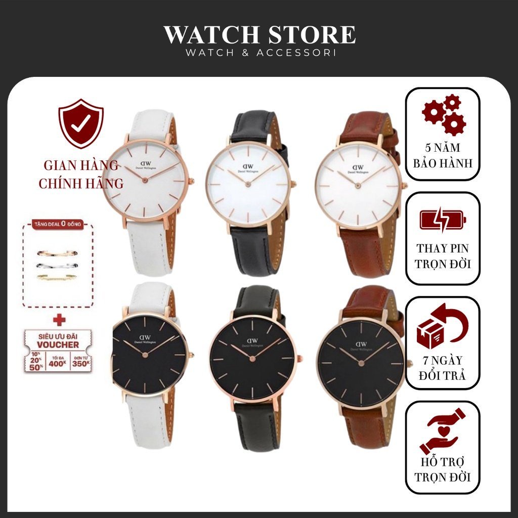 Đồng Hồ Nữ Classic Petite 28mm & 32mm Chính Hãng - Đồng Hồ - Daniel Store Vietnam .