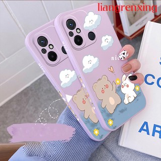 Ốp lưng redmi 12c 5g ốp điện thoại silicon mềm chống sốc cho redmi 12c 5g ytxx01 viền vuông cute