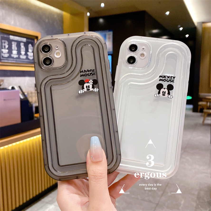 Ốp Điện Thoại Họa Tiết Chuột Mickey Cho iPhone 14 13 12 11 Pro Max 7 8 Plus Se 2020 X XR Xs Max