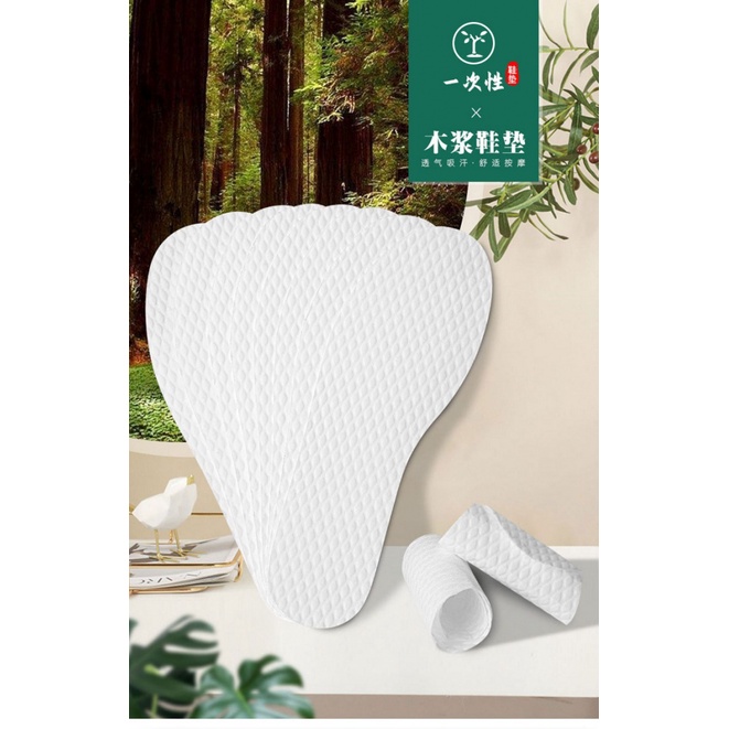 Đế Lót Giày Khử Mùi Thoáng Khí Thấm Hút Mồ Hôi Dùng Một Lần Tiện Lợi Dành Cho Nữ 2023