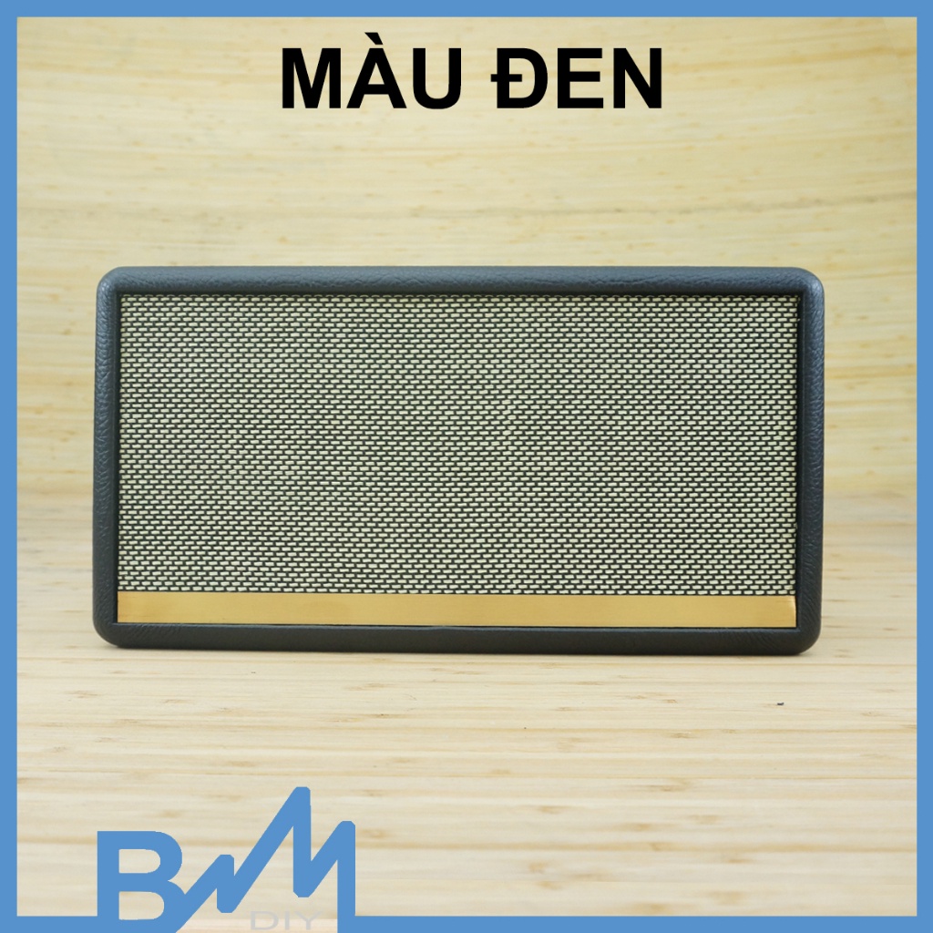 Box loa bọc da hoàn thiện 385x210x210mm thông hơi 2.1 dáng Stanmore