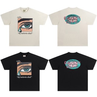 ❤❀ [Hàng Có Sẵn] [Hàng Có Sẵn] ❤ Áo Thun Cotton Tay Ngắn Dáng Rộng In Chữ GALLERY DEPT Heartbroken Thời Trang Cho Cặp Đôi