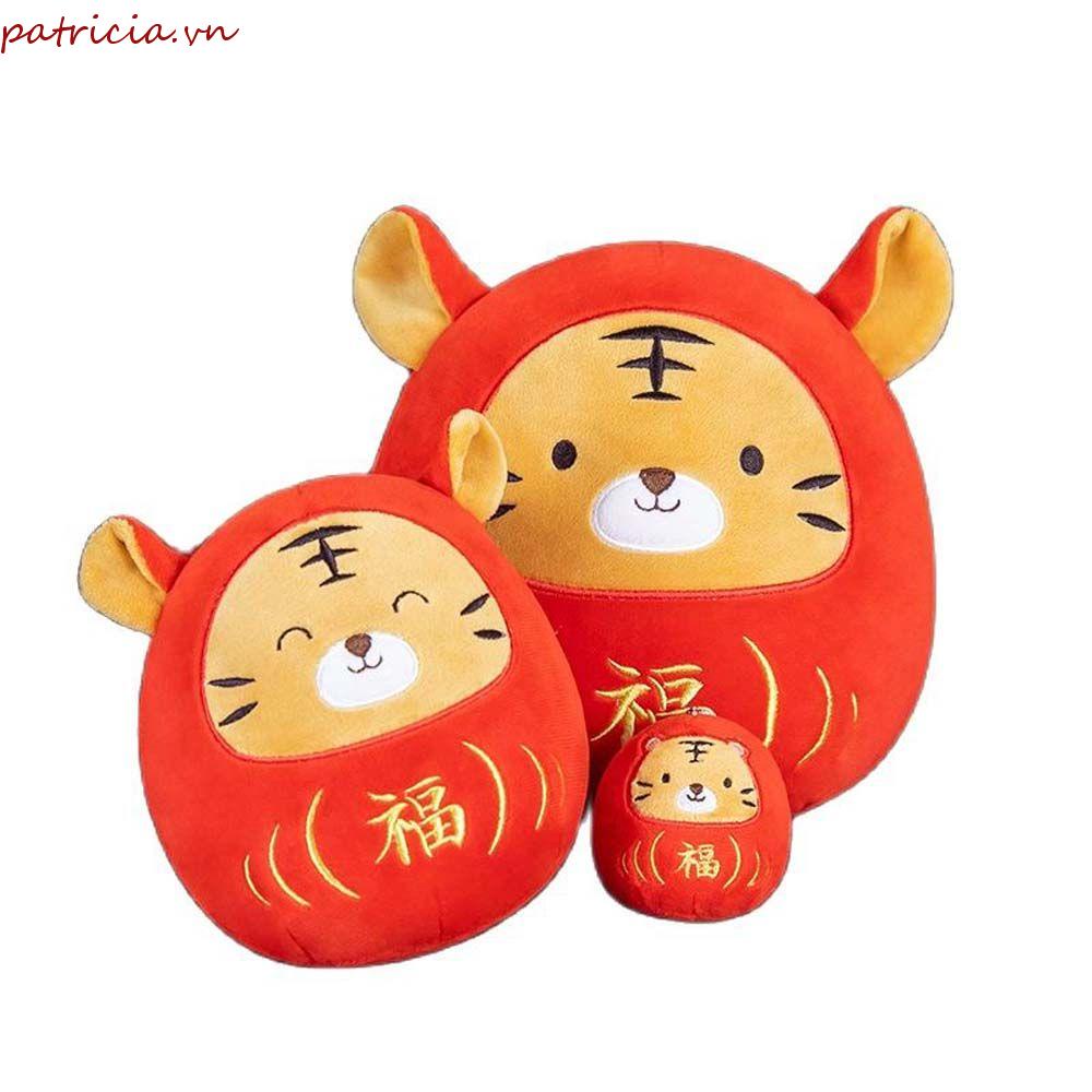 Chú Hổ Nhồi Bông Mềm Mại Đáng Yêu Trang Trí Nhà Cửa