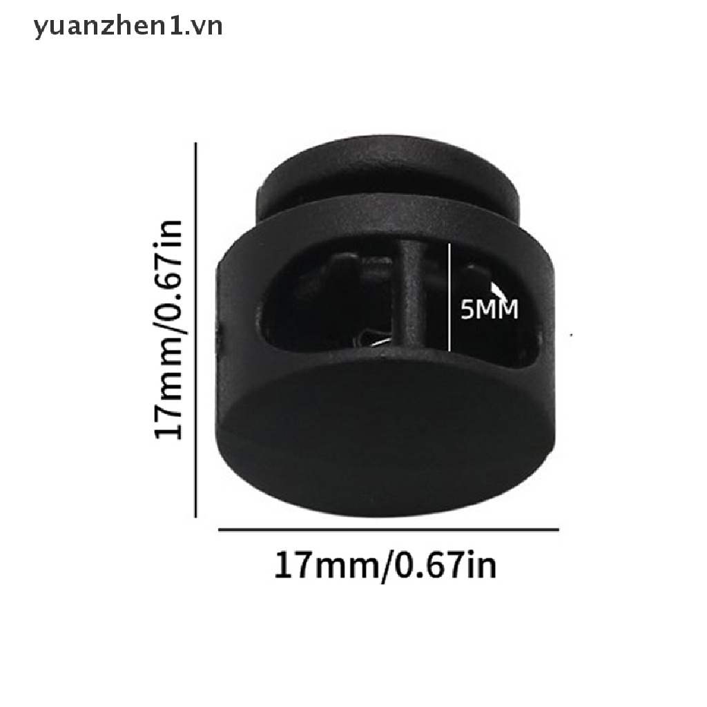 Set 20 Kẹp Khóa Dây Paracord 2 Lỗ Tiện Dụng