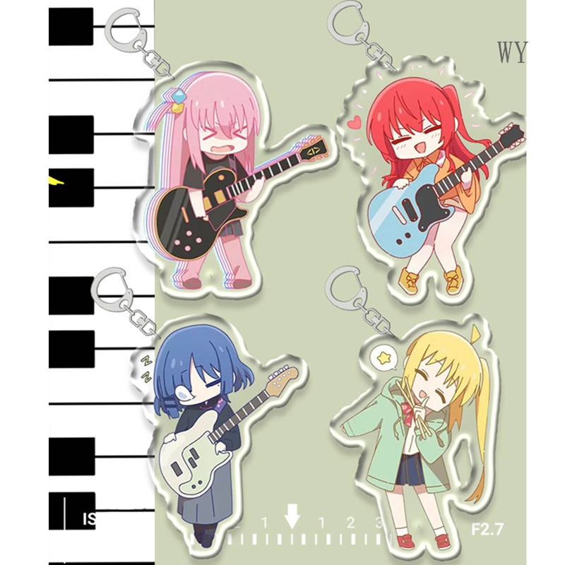 Móc Khóa Bằng Acrylic Hình Nhân Vật Bocchi Dễ Thương