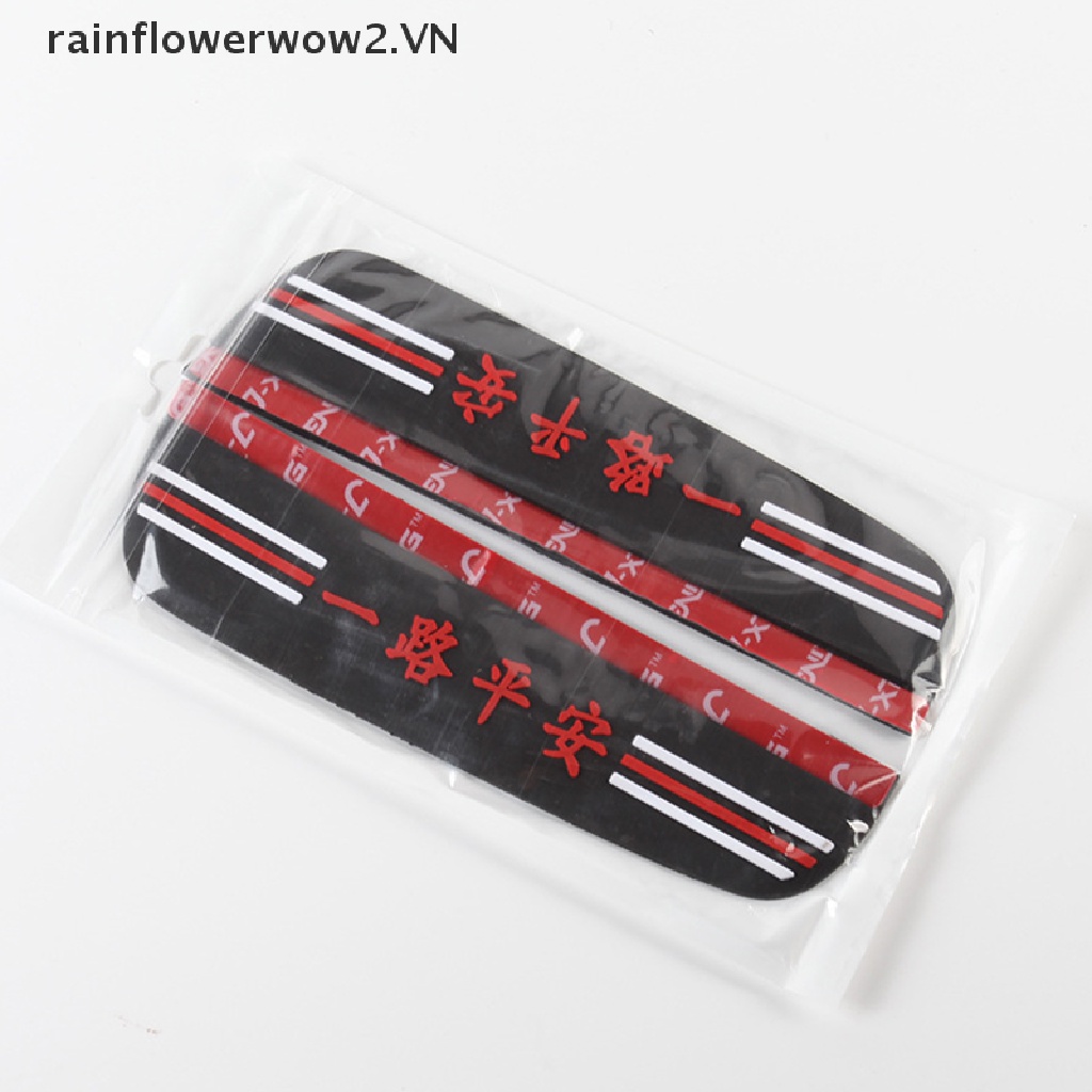 1 Cặp Vỏ Bọc Gương Chiếu Hậu Xe Hơi Chống Nước Mưa Họa Tiết Hoạt Hình Sáng Tạo