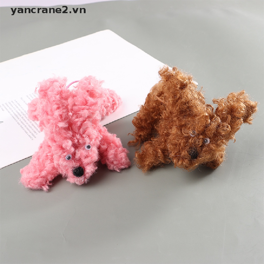 Móc Khóa Hình Chú Chó Nhồi Bông Hoạt Hình Sáng Tạo {yancrane2.vn} {YAN2}