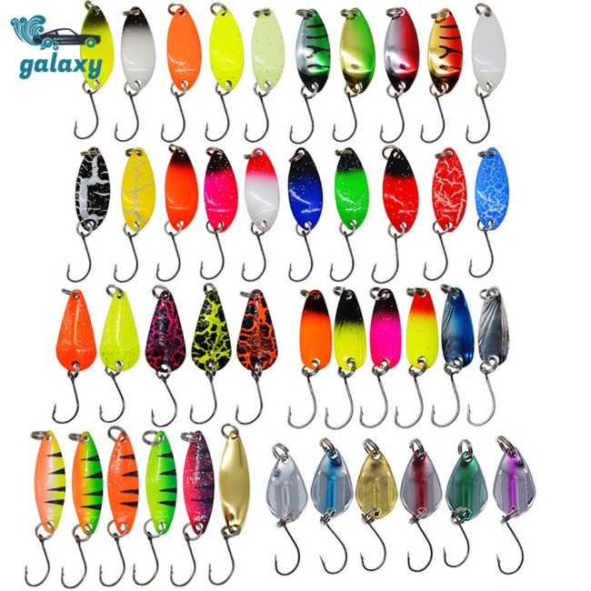 Bộ 43 Mồi Câu Cá Kèm Móc Bằng Thép Carbon Phù Hợp Cho Nước Biển