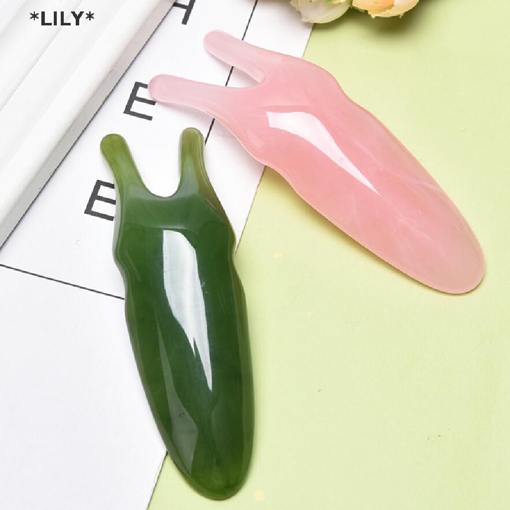 LILY Sáp ong tự nhiên gua SHA ban đầu massage mũi mắt Mặt nhăn nâng công cụ uuu