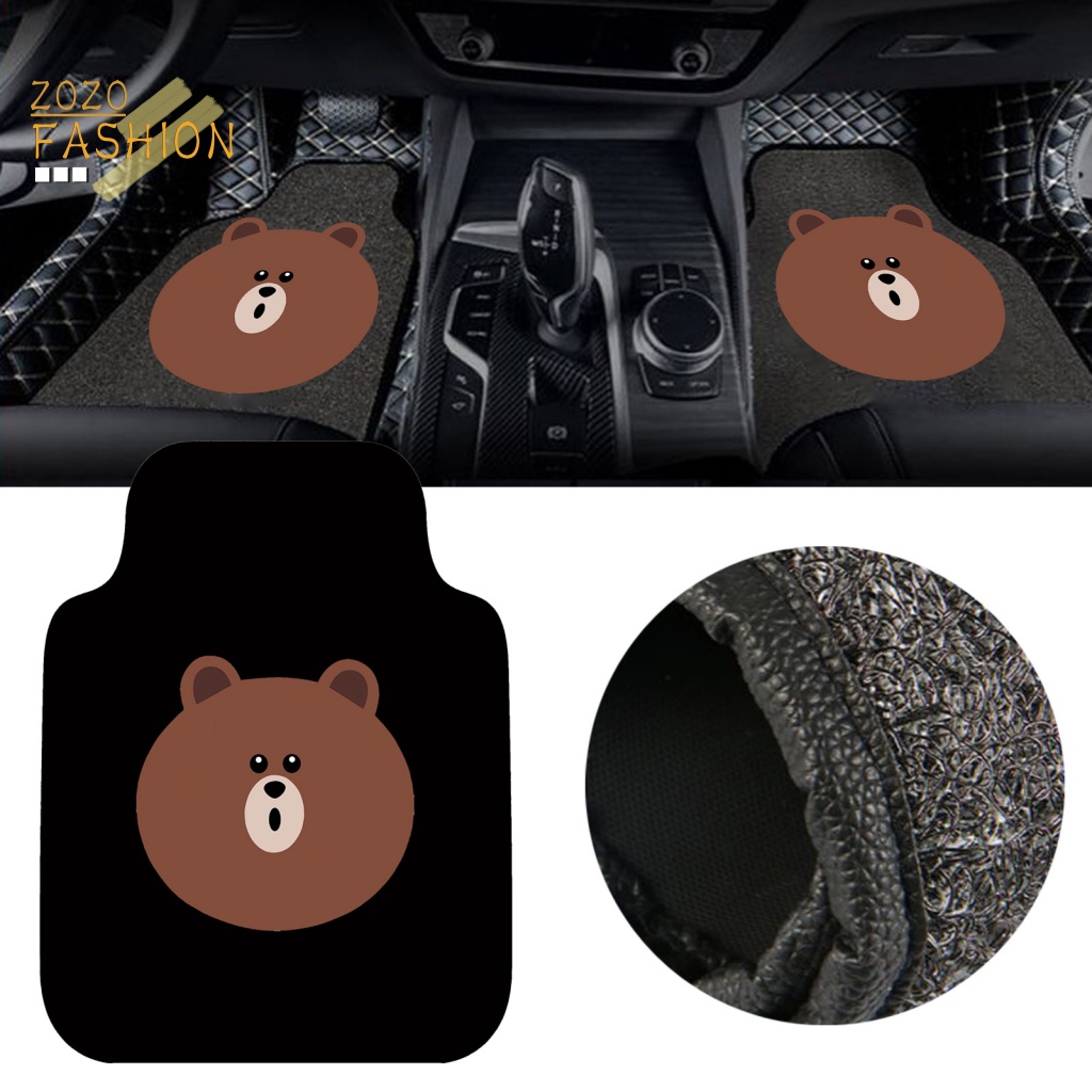 Thảm Lót Sàn Xe Hơi Chất Liệu PVC Chống Trượt / Thấm Nước Tiện Dụng Cho Sedans