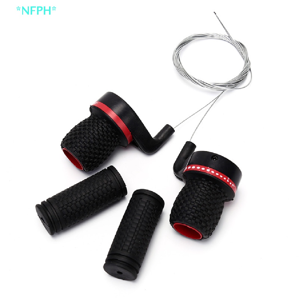 1 Cặp Cần Gạt Số Xe Đạp Dạng Xoắn Ốc Mới