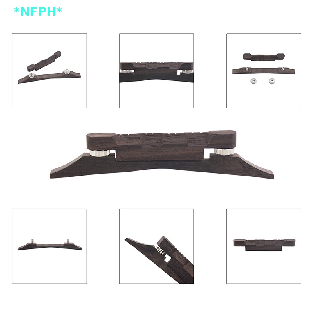 Cầu Đàn Guitar Bass Bền Bỉ Có Thể Điều Chỉnh Được Mới