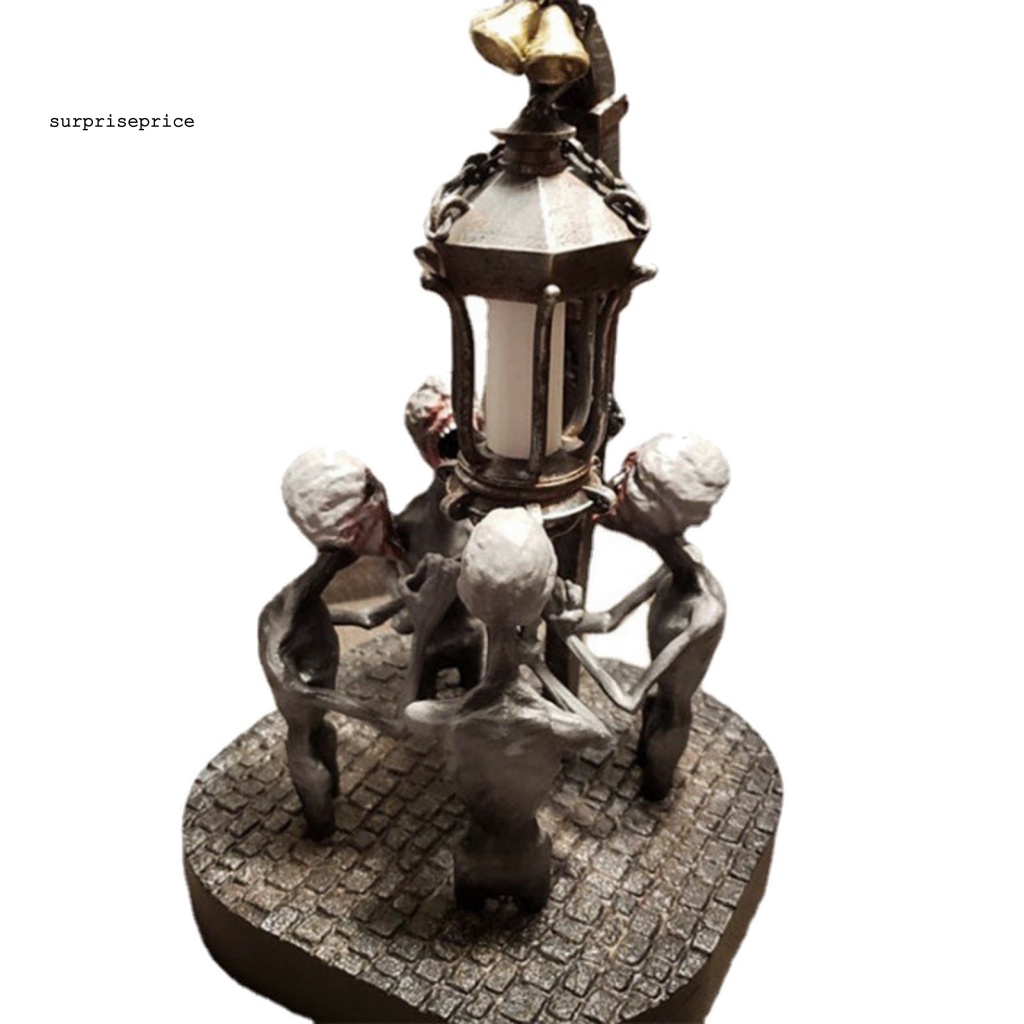 Đèn LED Để Bàn Hình Đầu Lâu Điêu Khắc Độc Đáo