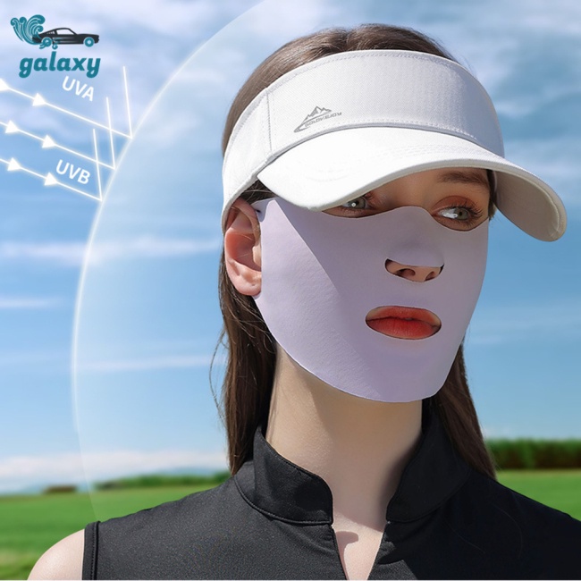 Galaxy Khẩu Trang Chống Nắng Hai Lớp Bằng Lụa Lạnh Thoáng Khí Có Thể Giặt Sạch Dành Cho Bạn
