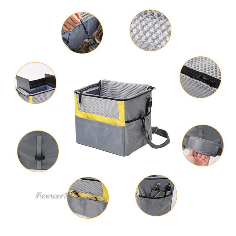 [Fenteer1] Túi Đựng Thú Cưng Gắn Xe Đạp