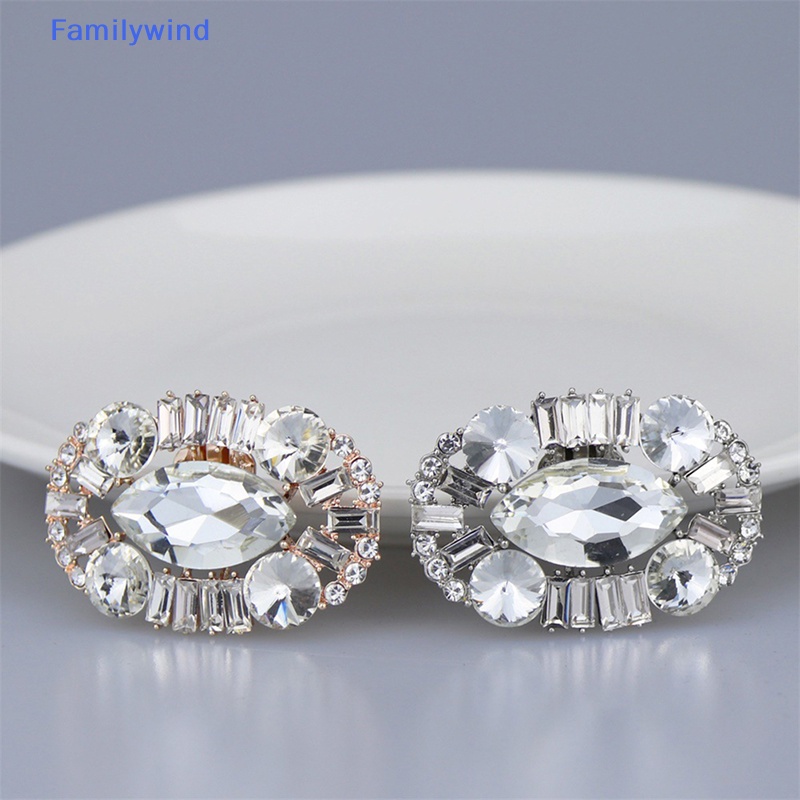 Familywind > Kẹp Giày Đính Đá Pha Lê Lấp Lánh Đơn Giản Trang Trí Dành Cho Nữ