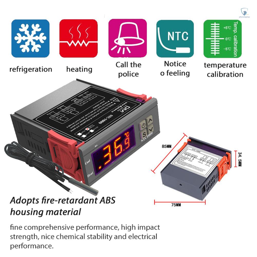 Thiết Bị Điều Chỉnh Nhiệt Độ Kỹ Thuật Số Thông Minh Cho Tủ Lạnh