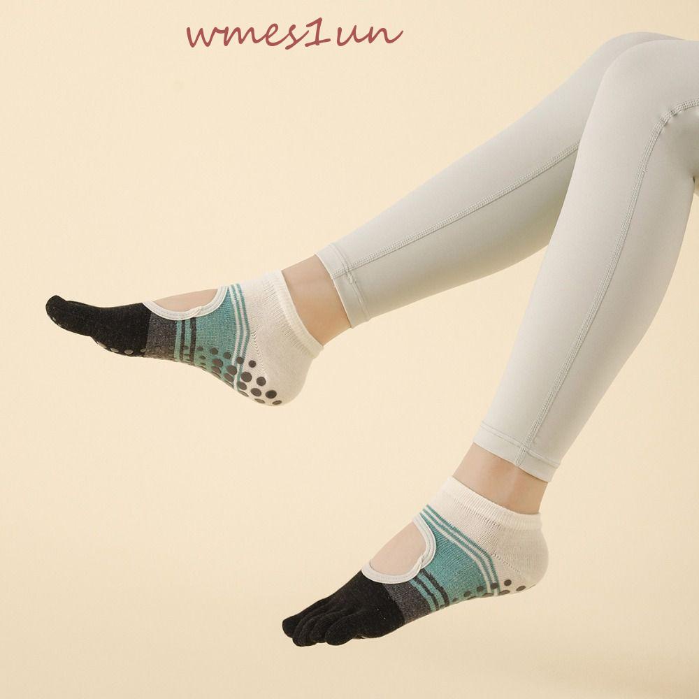 Vớ Cotton Năm Ngón Mềm Mại Khử Mùi Chăm Sóc Bàn Chân Khi Tập Yoga / Gym Dành Cho Nữ WMES15H