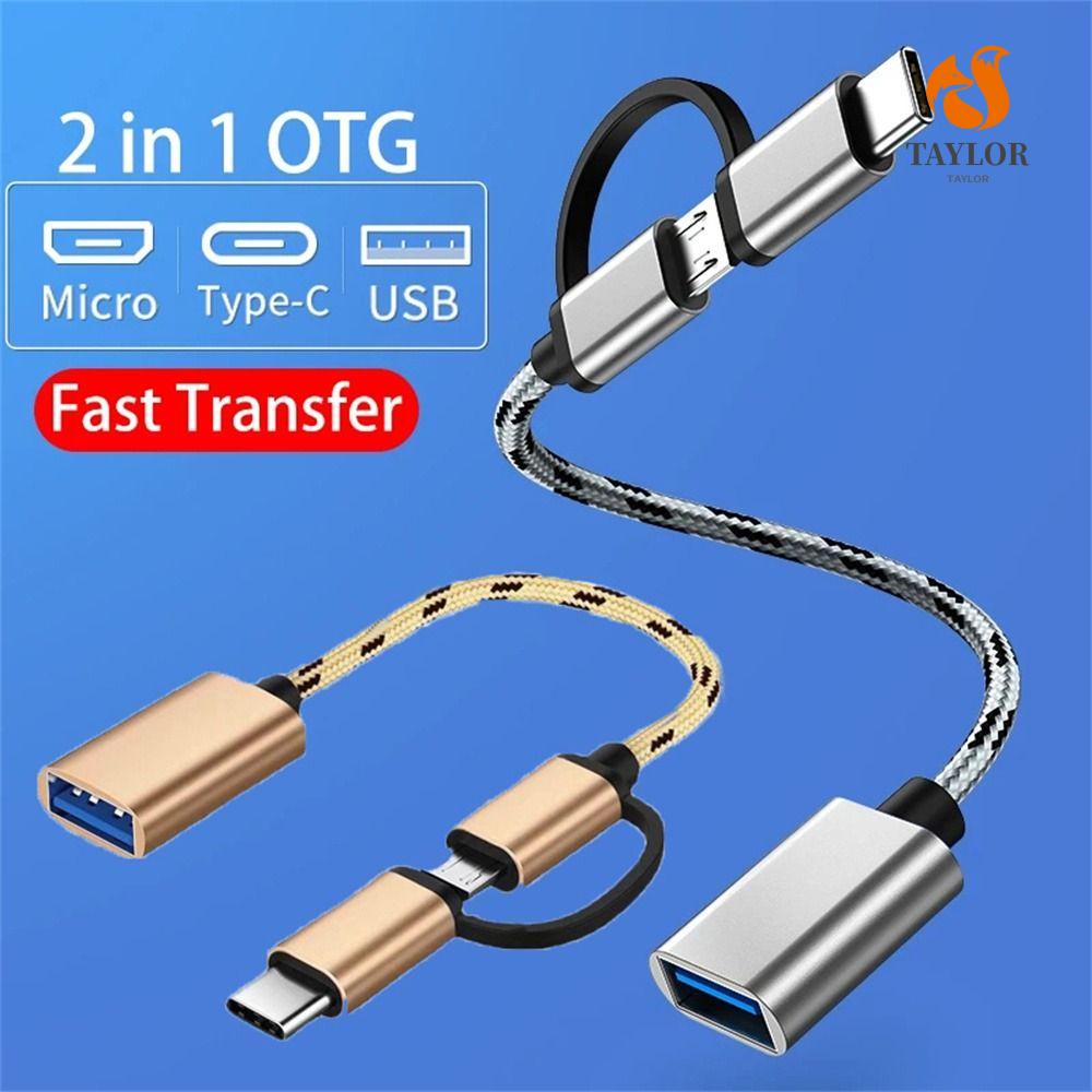 Dây Cáp Truyền Dữ Liệu 2 Trong 1 Cho Máy Tính TAYLOR1