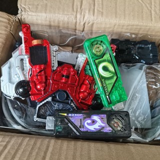 Mặt nạ kamen rider w henshin ver. 20th dx và đai biến hình 6 gaia memories