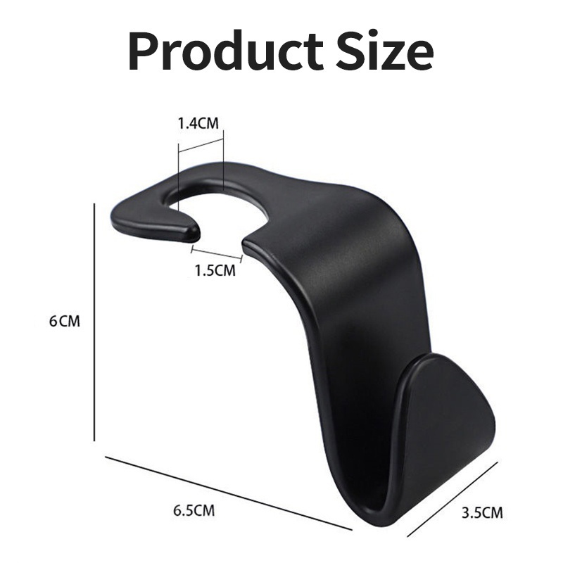 Bộ 1 / 2 / 4 Móc Treo Đồ Gắn Sau Ghế Xe Hơi Suzuki Ertiga splash Swift XL7 SX4 Jimny Vitara Katana