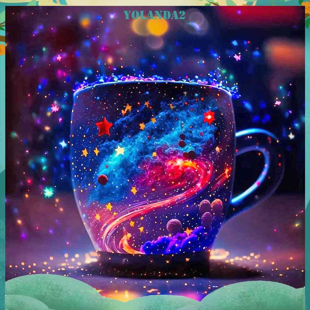 Bộ Tranh Đính Đá 5D Họa Tiết Bầu Trời Đầy Sao Độc Đáo DIY Dùng Trang Trí Nhà Cửa