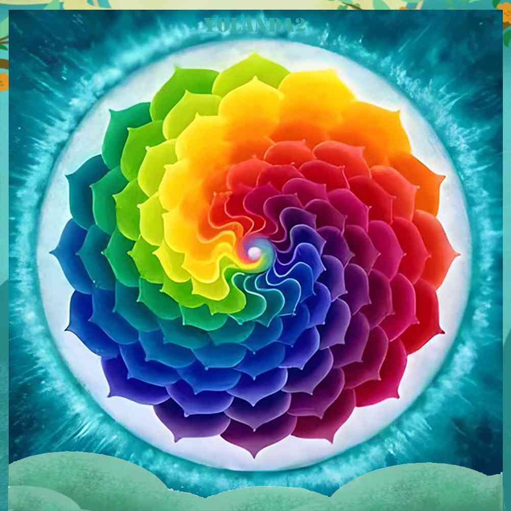 Tranh Đính Đá Kim Cương Toàn Bộ 5D DIY Hình Vẽ Trừu Tượng Trang Trí Nhà Cửa