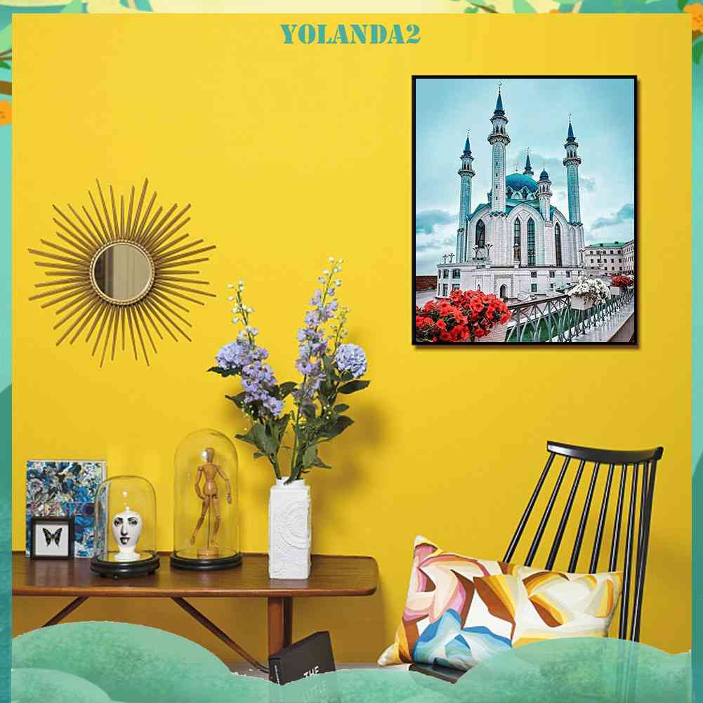 Tranh Đính Đá Kim Cương Toàn Bộ 5D DIY Hình Vẽ Nghệ Thuật Trang Trí Nhà Cửa