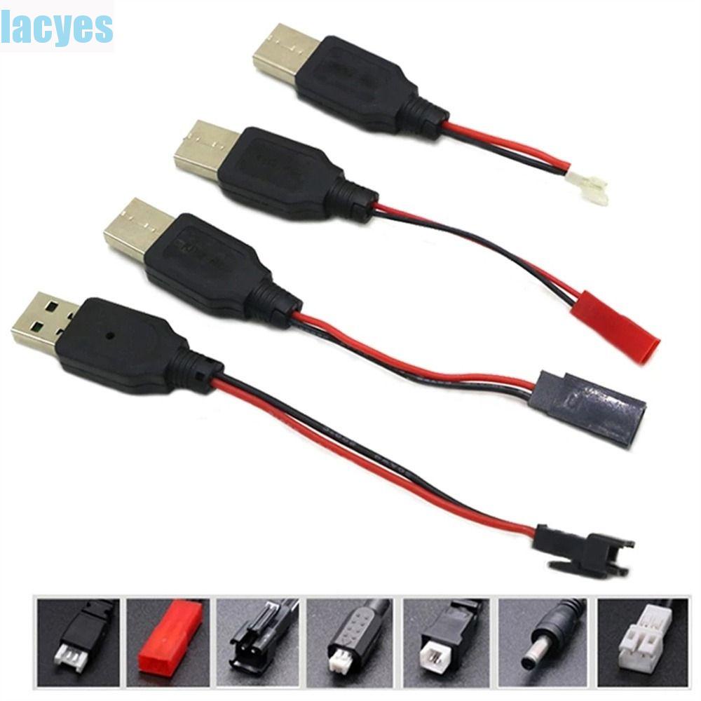 Dây Cáp Sạc Pin Lithium 3.7V Sang JST / SM / futaba Cho Drone Điều Khiển Từ Xa 3 Cổng USB